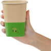 Hot Drinks Square Paper Cups 360ml (12Oz)