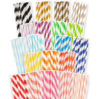 Individually Wrapped Paper Straws (4) Individually Wrapped Paper Straws