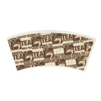 Kraft Paper Cup Sleeve Fan Sheet for Custom Printing (7) Kraft Paper Cup Sleeve Fan Sheet For Custom Printing