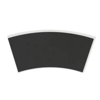 Kraft Paper Cup Sleeve Fan Sheet for Custom Printing (8) Kraft Paper Cup Sleeve Fan Sheet For Custom Printing