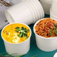 Paper Soup Cups 400ml, 500ml, 750ml, 1000ml (6) Paper Soup Cups 400ml 500ml 750ml 1000ml