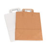 Paper Takeaway Bags with Flat Handles