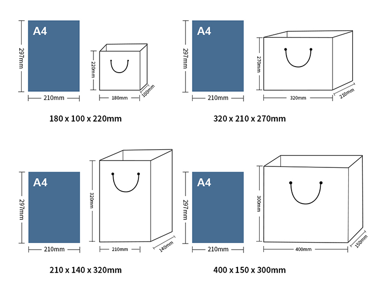 Printed Kraft Paper Bags