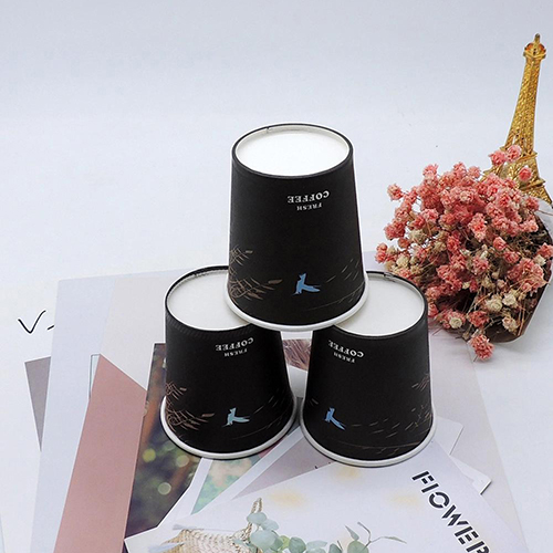 Printed Single Wall Paper Cups 6 Oz