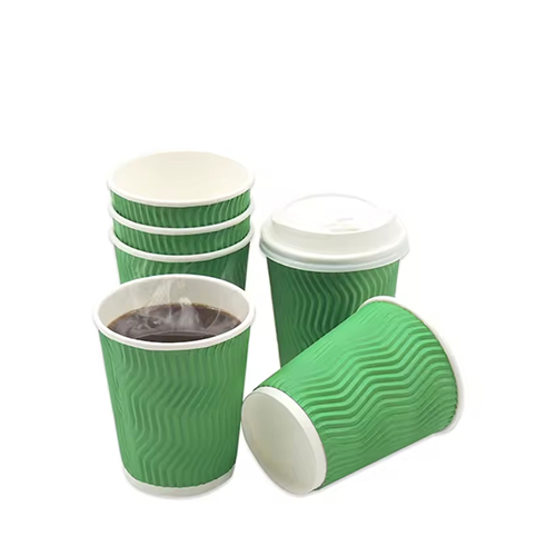 Ripple Wall Decorative Paper Cups Custom Logo
