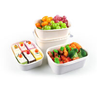White Salad Bowls (1000ml) (6) White Salad Bowls 1000ml