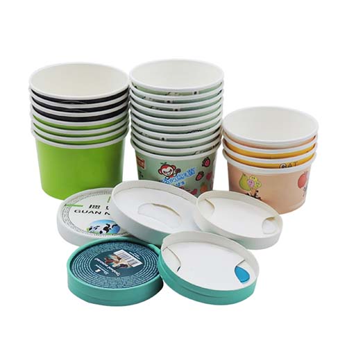 12oz Disposable Ice Cream Paper Cups