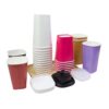 12oz Square Kraft Paper Cups