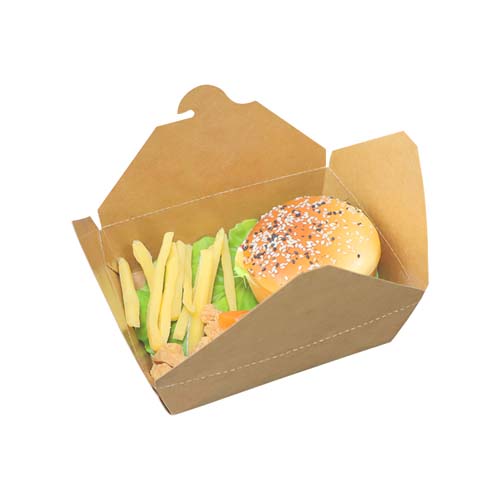 1480ml Kraft Paper Food Boxes