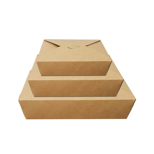 1480ml Kraft Paper Food Boxes