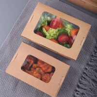 1600ml Kraft Paper Food Container 1600ml Kraft Paper Food Container