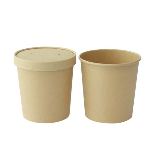 16oz Soup Paper Bowl with Lid