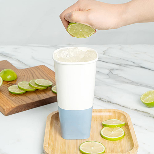 16oz Square Paper Coffee Cups