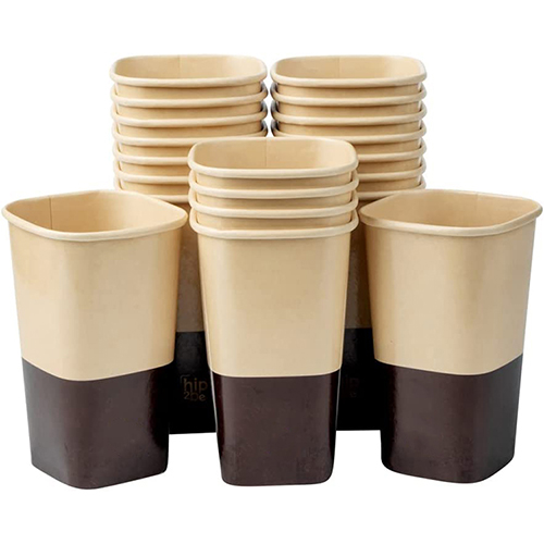 16oz Square Paper Coffee Cups
