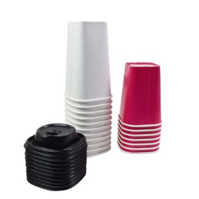 22oz Large Volume Square Paper Cups