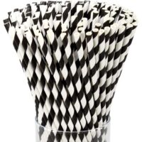 230mm Striped Paper Straws Bulk 230mm Striped Paper Straws Bulk
