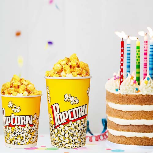 46oz Eco-Friendly Popcorn Paper Bucket 46oz Eco-Friendly Popcorn Paper Bucket