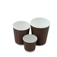 4oz Ripple-Wall Paper Mini Cups 4oz Ripple-Wall Paper Mini Cups