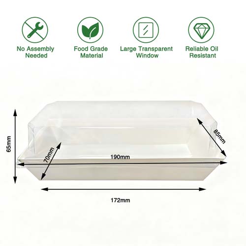 500ml Kraft Paper Dessert Cake Box