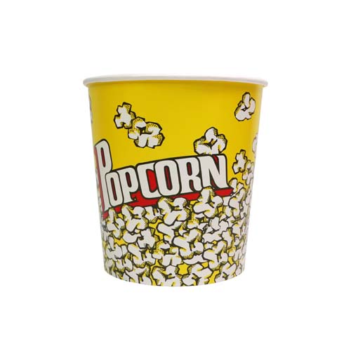 64oz Large Popcorn Kraft Bucket