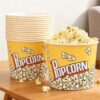 64oz Large Popcorn Kraft Bucket