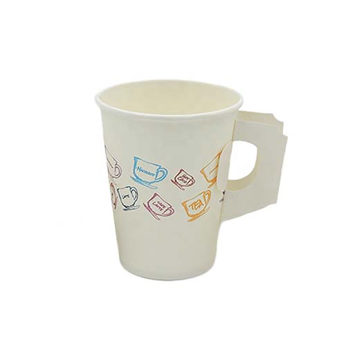 7oz Single Wall Paper Cup with Handle