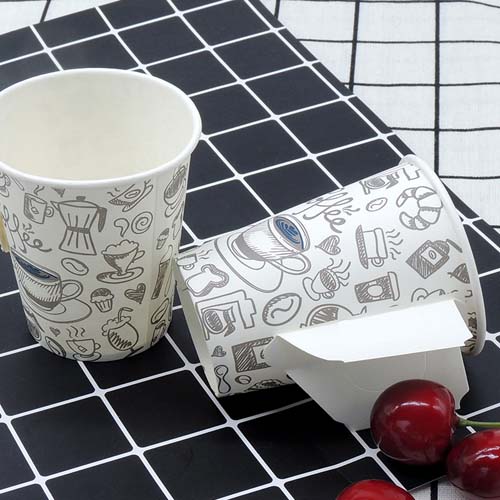 7oz Single Wall Paper Cup with Handle