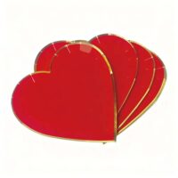 8oz Heart-Shaped Paper Plates 8oz Heart-Shaped Paper Plates