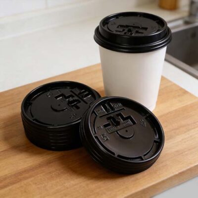 90mm PP Plastic Lid for Paper Cup