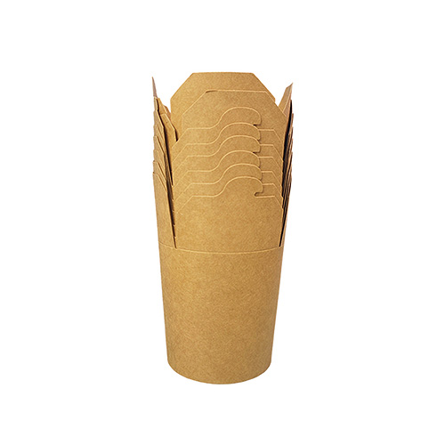 Biodegradable Kraft Noodle Boxes 1000ml