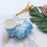 Blue 12oz Single-wall Paper Hot Cup Blue 12oz Single-wall Paper Hot Cup