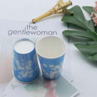 Blue 12oz Single-wall Paper Hot Cup Blue 12oz Single-wall Paper Hot Cup