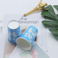 Blue 12oz Single-wall Paper Hot Cup Blue 12oz Single-wall Paper Hot Cup