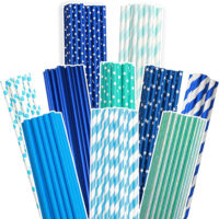 Colorful Party Paper Straws Colorful Party Paper Straws