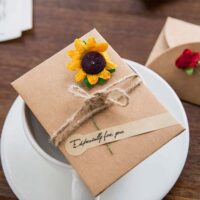 Custom Logo Kraft Paper Self-Seal Envelope Custom Logo Kraft Paper Self-Seal Envelope
