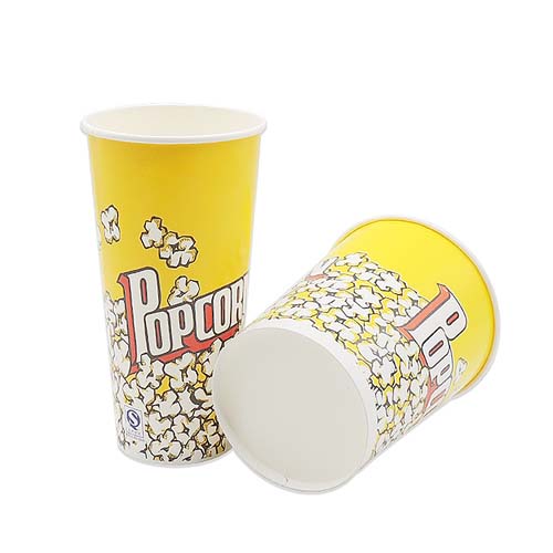 Custom Printed Paper 32oz Popcorn Buckets
