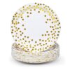 Eco-Friendly Round Paper Plates 6 Inch