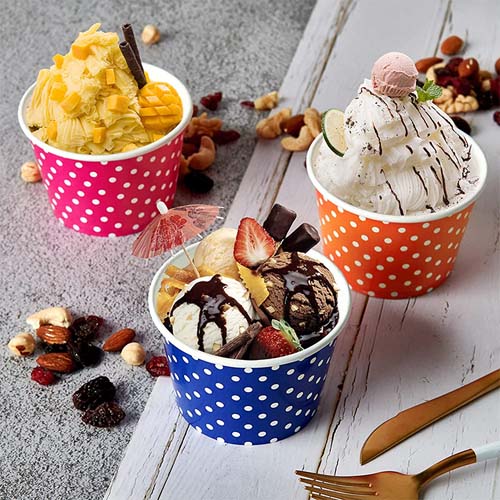 Food Grade 12oz Ice Cream Paper Cups