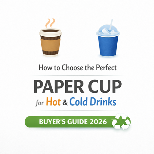 How to Choose the Perfect Paper Cup for Hot and Cold Drinks
