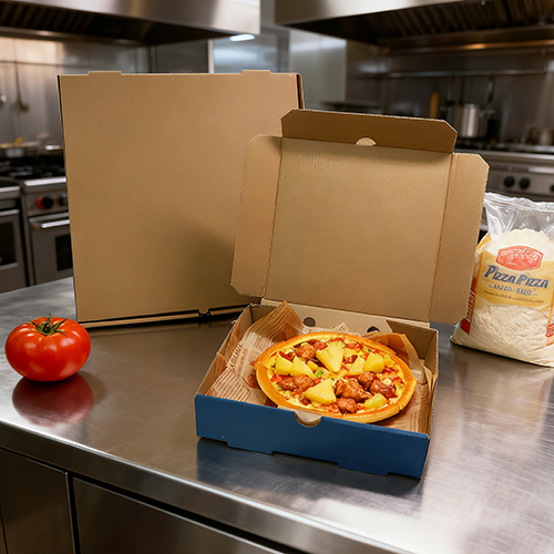 Kraft Paper Pizza Boxes for Restaurants