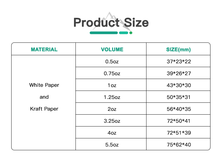 Paper Souffle Portion Cups 1oz