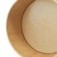 Round Kraft Paper Salad Bowls 750ml Round Kraft Paper Salad Bowls 750ml