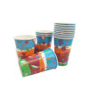 Single Wall Paper Cups 16oz Custom Logo