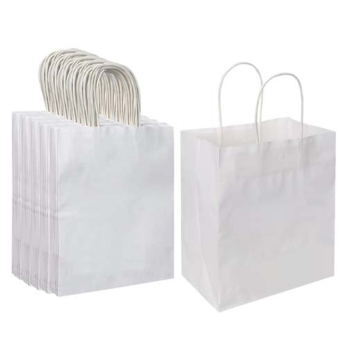 White Kraft Paper Bag 33x26x12cm