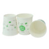 White Plastic-Free Paper Drinking Cups