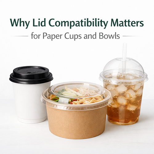 Why Lid Compatibility Is Crucial for Paper Cups and Bowls