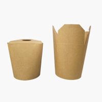 16oz Kraft Noodle Paper Container 16oz Kraft Noodle Paper Container