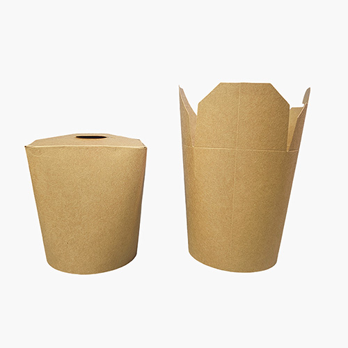 16oz Kraft Noodle Paper Container