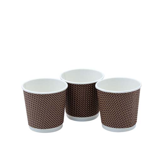 4oz Mini Ripple Wall Espresso Cup
