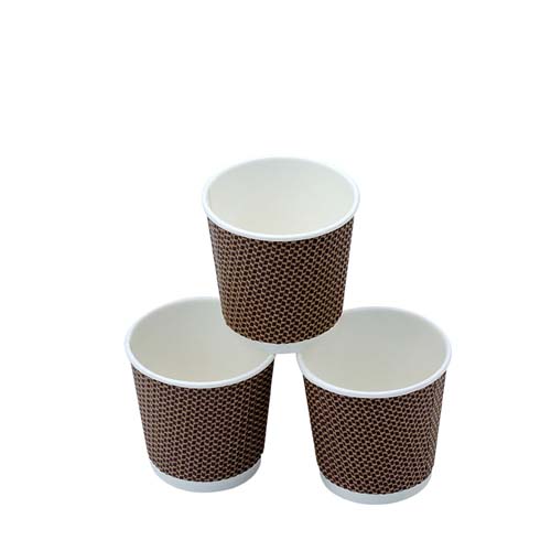 4oz Mini Ripple Wall Espresso Cup